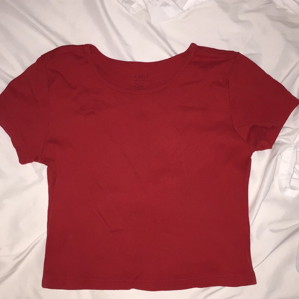 Red Brandy Melville Ashlyn Top